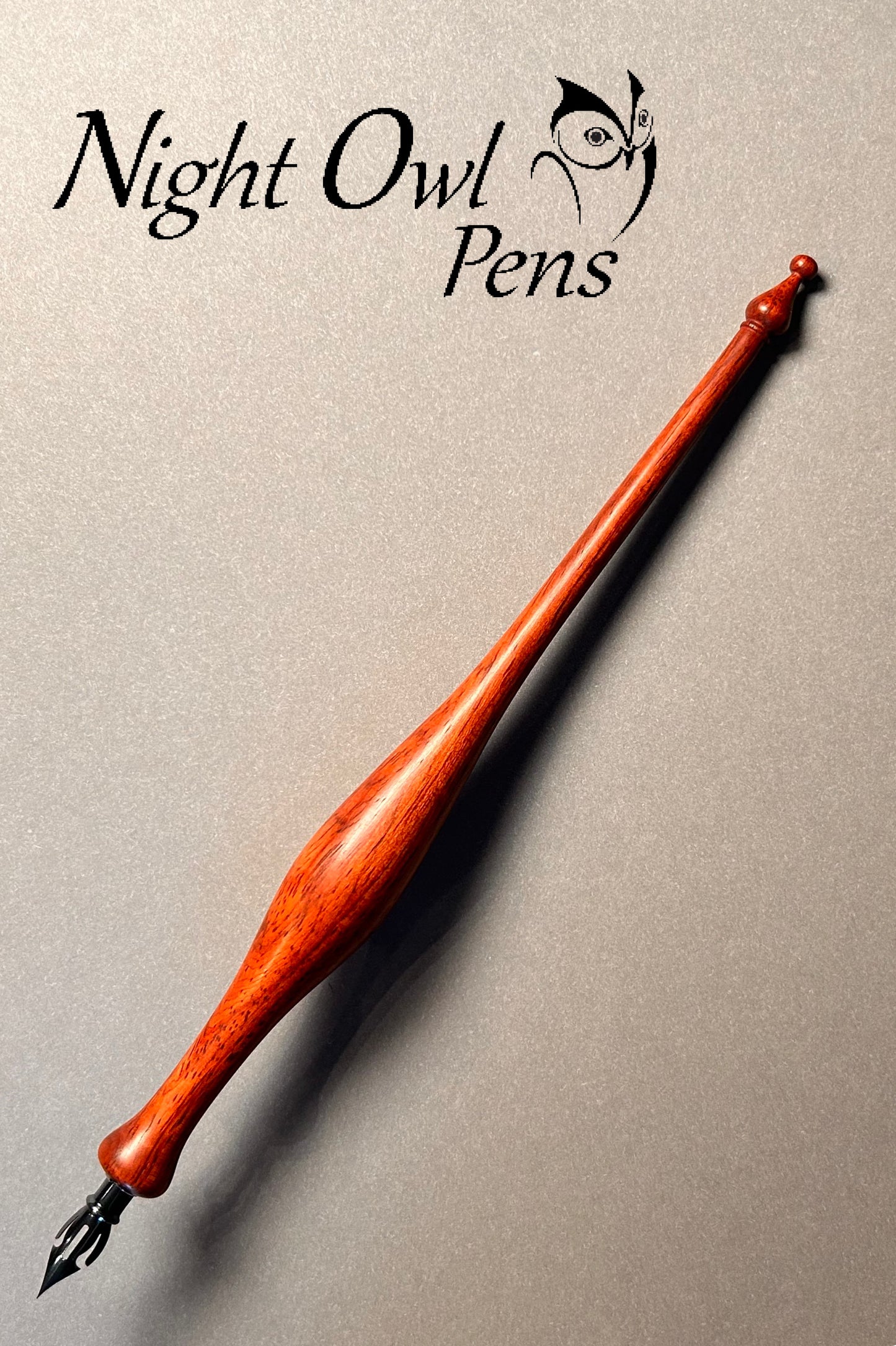 Red Hardwood Calligraphy Pen